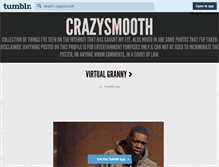 Tablet Screenshot of crazysmooth.tumblr.com