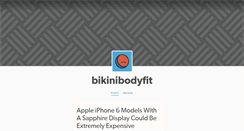 Desktop Screenshot of bikinibodyfit.tumblr.com