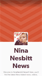 Mobile Screenshot of ninanesbitt-news.tumblr.com