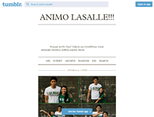 Tablet Screenshot of animo-lasalle.tumblr.com