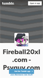 Mobile Screenshot of fireball20xl.tumblr.com