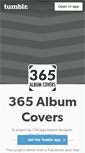 Mobile Screenshot of 365albumcovers.tumblr.com