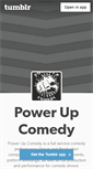 Mobile Screenshot of mauicomedy.tumblr.com