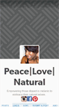 Mobile Screenshot of peacelovenatural.tumblr.com