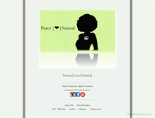 Tablet Screenshot of peacelovenatural.tumblr.com