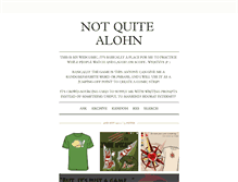 Tablet Screenshot of alohn.tumblr.com