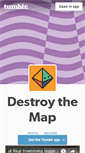 Mobile Screenshot of destroy-the-map.tumblr.com