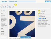 Tablet Screenshot of clear-signal.tumblr.com