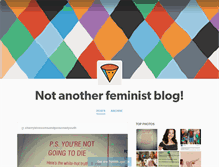Tablet Screenshot of anotherfeministblog.tumblr.com