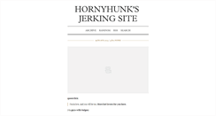 Desktop Screenshot of hornyhunk123.tumblr.com