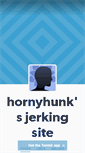 Mobile Screenshot of hornyhunk123.tumblr.com