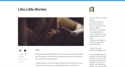 Desktop Screenshot of lifeslittleworries.tumblr.com