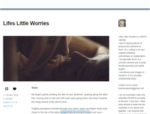 Tablet Screenshot of lifeslittleworries.tumblr.com