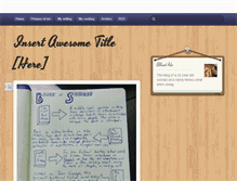 Tablet Screenshot of insert-awesome-title-here.tumblr.com