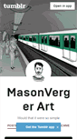 Mobile Screenshot of masonverger.tumblr.com