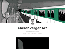 Tablet Screenshot of masonverger.tumblr.com