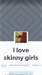 Mobile Screenshot of ilikeskynnygirls.tumblr.com