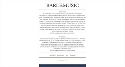 Desktop Screenshot of barlemusic.tumblr.com