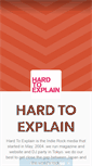 Mobile Screenshot of hardtoexplain-magazine.tumblr.com