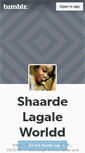 Mobile Screenshot of itssshaarde.tumblr.com
