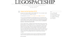 Desktop Screenshot of legospaceship.tumblr.com