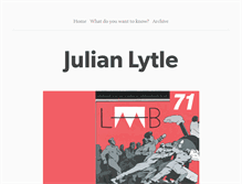 Tablet Screenshot of julianlytle.tumblr.com