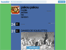 Tablet Screenshot of pakoupakou.tumblr.com