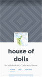 Mobile Screenshot of houseofdolls.tumblr.com