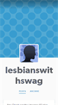 Mobile Screenshot of lesbianswithswag.tumblr.com