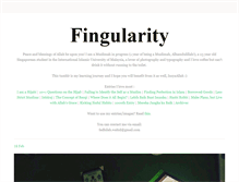 Tablet Screenshot of fingularity.tumblr.com