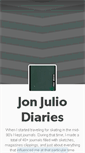 Mobile Screenshot of jonjuliodiaries.tumblr.com