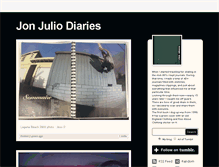 Tablet Screenshot of jonjuliodiaries.tumblr.com