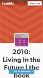 Mobile Screenshot of 2010book.tumblr.com