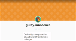 Desktop Screenshot of guilty-innocence.tumblr.com