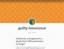 Tablet Screenshot of guilty-innocence.tumblr.com
