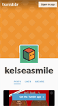 Mobile Screenshot of kelseasmile.tumblr.com