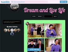 Tablet Screenshot of dreamandlivelife.tumblr.com