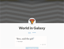 Tablet Screenshot of galacticworld.tumblr.com