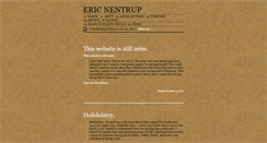 Desktop Screenshot of ericnentrup.tumblr.com