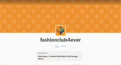 Desktop Screenshot of fashionclub4ever.tumblr.com