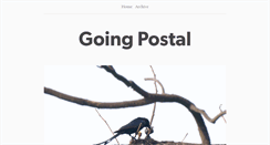 Desktop Screenshot of goingpostal.tumblr.com