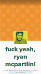 Mobile Screenshot of mcpartlin.tumblr.com