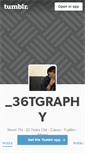 Mobile Screenshot of 36tgraphy.tumblr.com