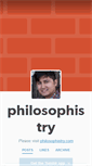 Mobile Screenshot of philosophistry.tumblr.com