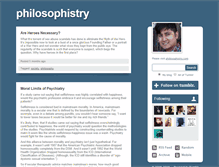 Tablet Screenshot of philosophistry.tumblr.com