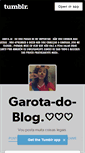 Mobile Screenshot of a-garota-de-preto.tumblr.com