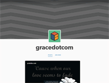 Tablet Screenshot of gracedotcom.tumblr.com