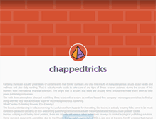 Tablet Screenshot of chappedtricks.tumblr.com