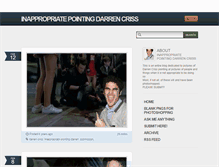 Tablet Screenshot of inappropriatepointingdarren.tumblr.com