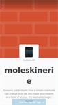 Mobile Screenshot of moleskinerie.tumblr.com
